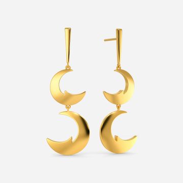 Cling to Chic Gold Earrings