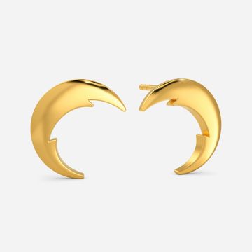 Cling to Chic Gold Earrings