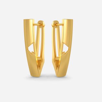 Wonder Woman Gold Earrings