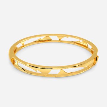 Bold in Bodycon Gold Bangles