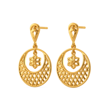 Kanchan Sway  Gold Earrings