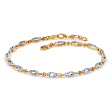 Playful Cutouts Diamond Bracelets