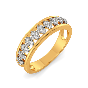 Saly in Cutouts Diamond Rings