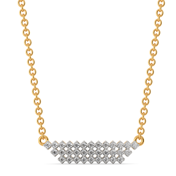 Saly in Cutouts Diamond Necklaces