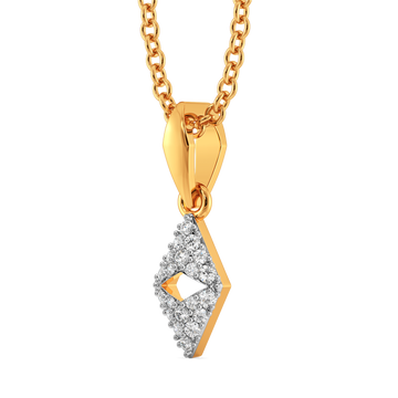 Saly in Cutouts Diamond Pendants