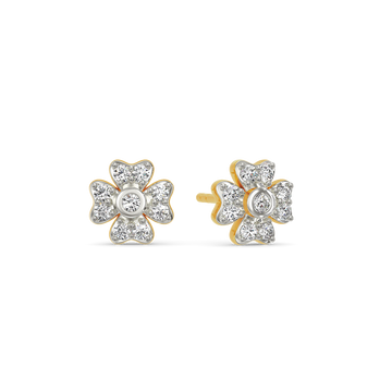 Ethereal Flora Diamond Earrings