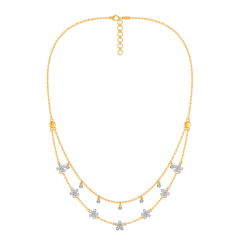Zen Blooms Diamond Necklaces