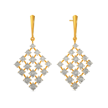 Embellished Glory Diamond Earrings