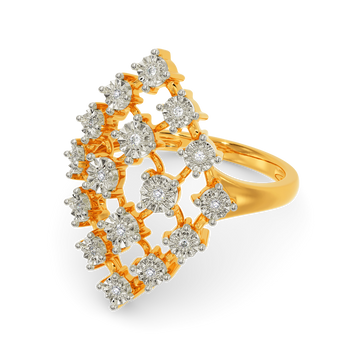 Embellished Glory Diamond Rings