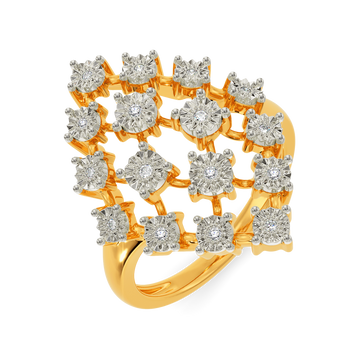 Embellished Glory Diamond Rings