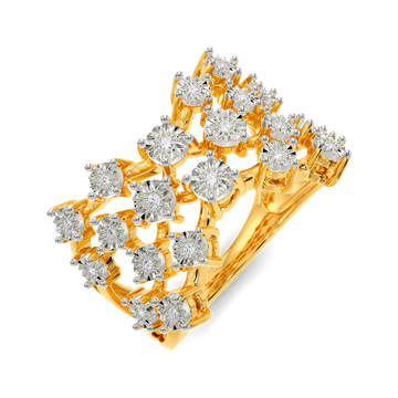 Skin N Crystal Diamond Rings
