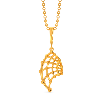 In A Party Mood Gold Pendants