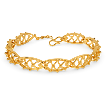 Bold N Slinky Gold Bracelets