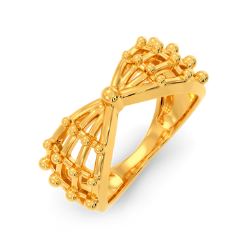 Sheer Bold Gold Rings