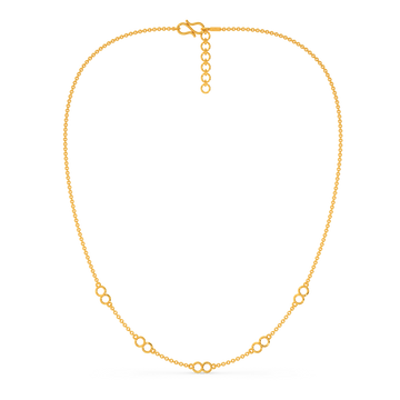 Cora Crochet Gold Necklaces