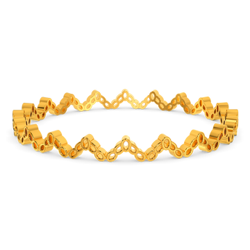 Crochet Mania Gold Bangles