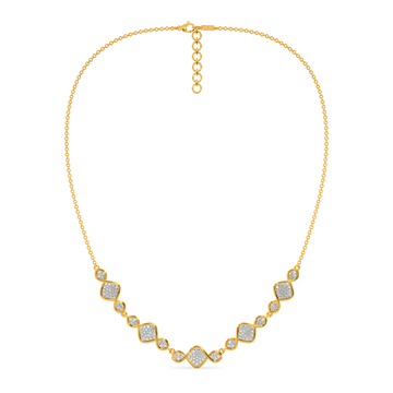 Crazy About Crochet Diamond Necklaces