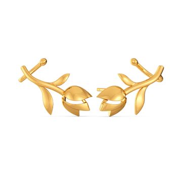 Glasual Vines Gold Earrings