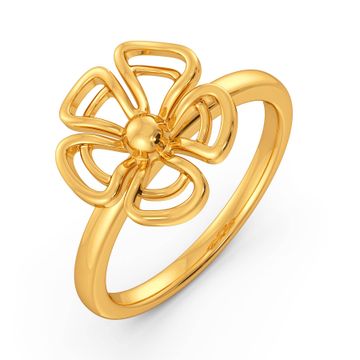Fearless Watercress Gold Rings