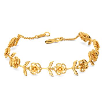 Autumn Blossoms Gold Bracelets