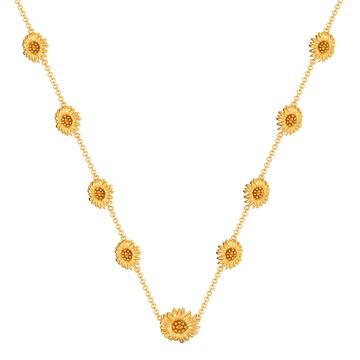 Daisy Decadence Gold Necklaces