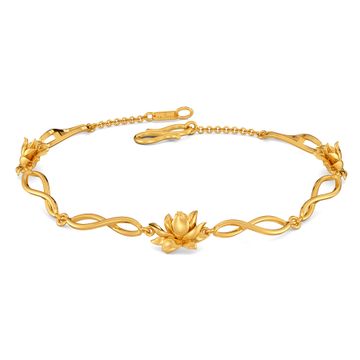 Lotus Dapple Gold Bracelets