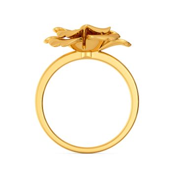 Feisty Florets Gold Rings