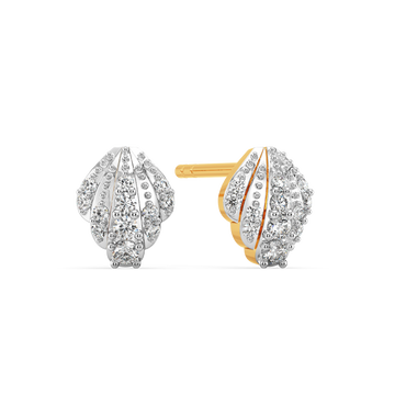 Drapin Party Diamond Earrings