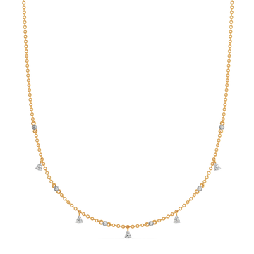 Drapes of Elegance Diamond Necklaces