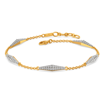 Drapes Defined Diamond Bracelets