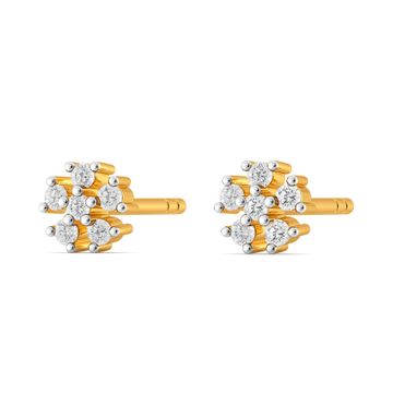 Itsy Bitsy Florals Diamond Earrings