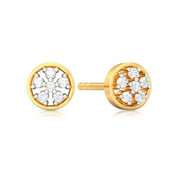 Ferris Wheel Diamond Earrings