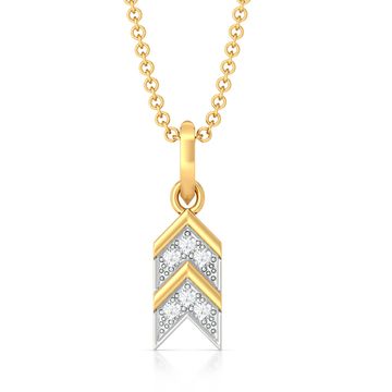 Arrow Bolero Diamond Pendants