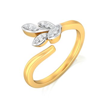 Flora Aura Diamond Rings