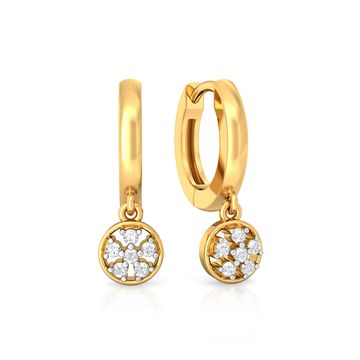 Wheel Deal Diamond Earrings