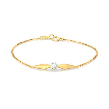 Simple Winkle Diamond Bracelets