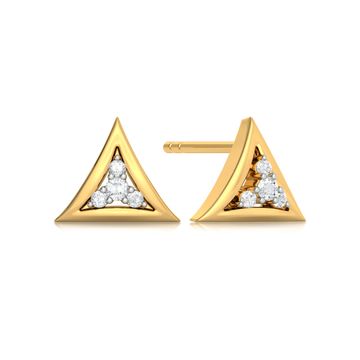 Doppelganger Diamond Earrings