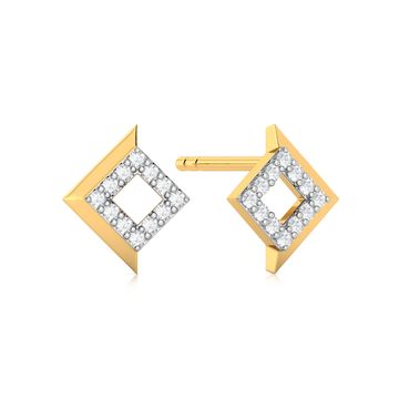 Socket Chic Diamond Earrings