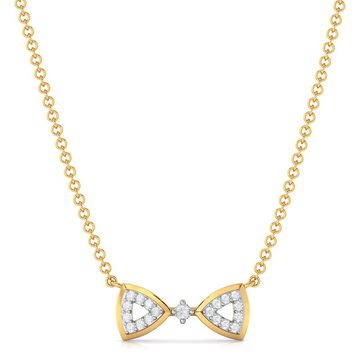 Cutsy Curtsy Diamond Necklaces