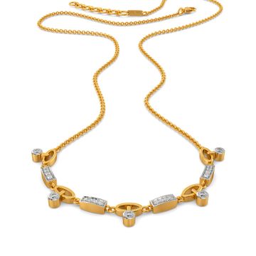 Linkin Arcs Diamond Necklaces