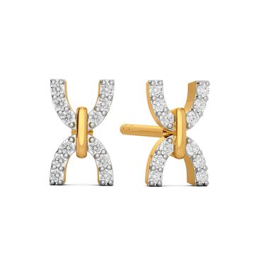 Yester Hue Diamond Earrings
