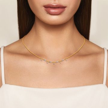 Linkin Arcs Diamond Necklaces