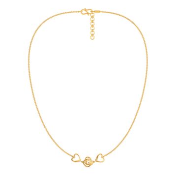 Fierce Romance Gold Necklaces