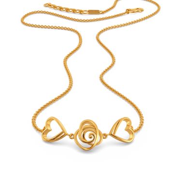 Fierce Romance Gold Necklaces