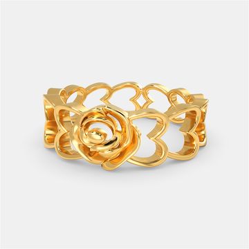 Rebel Rose Gold Rings