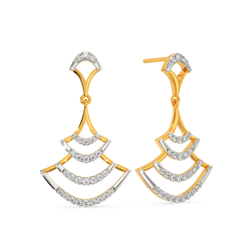 Old-World Charm Diamond Earrings