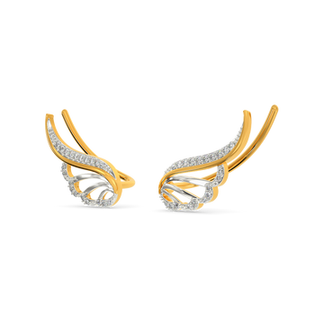 Timelessly  Victorian Diamond Earrings