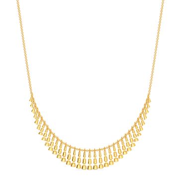 Funky Disco Gold Necklaces