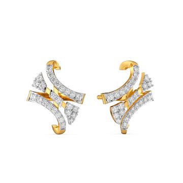Chic Confetti Diamond Stud Earring