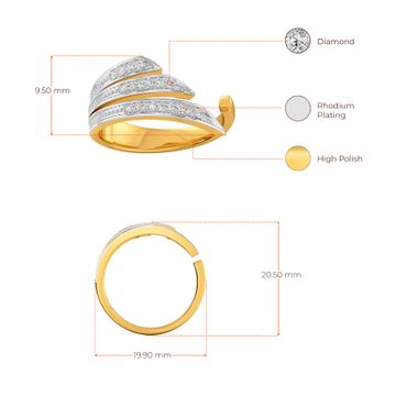 Disco Bash Diamond Rings
